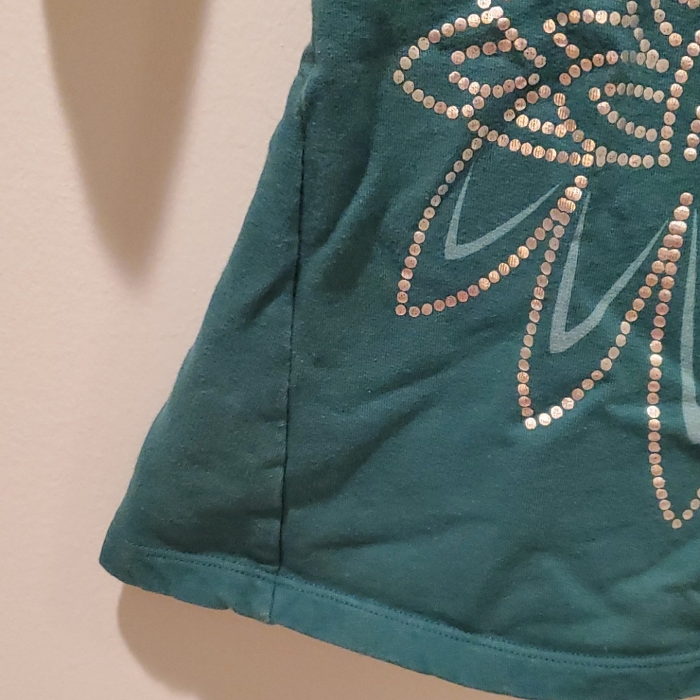Tea Collection Green Jade and Silver Lotusblute Dress - Picture 5 of 10